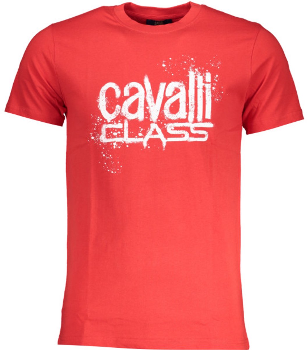 Cavalli Class TShirt Spray Paint Graphic - Red T-Shirts