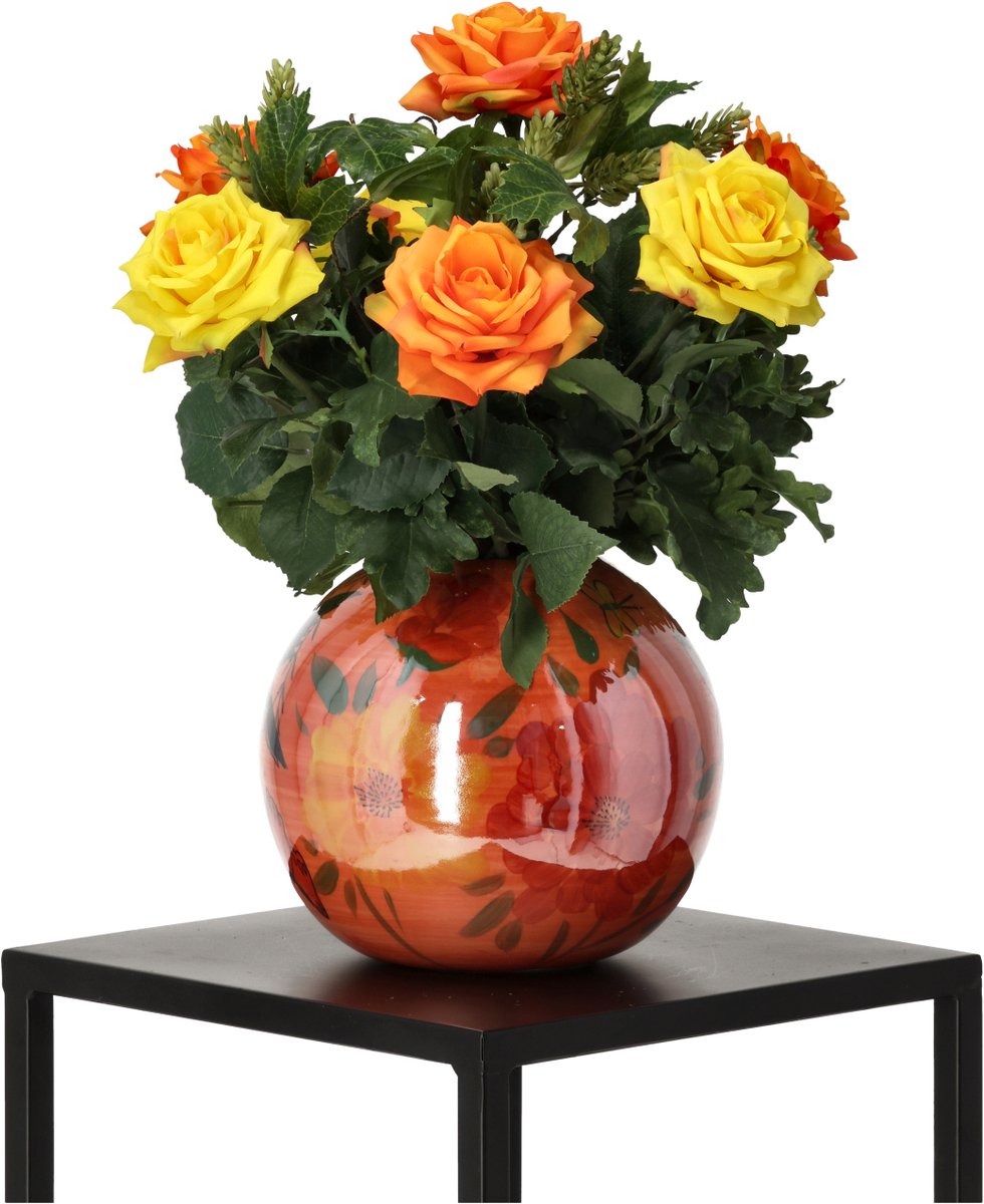 maxifleur Kunstplanten Handgebonden kunstboeket Julie Verona 40cm Meerkleurig
