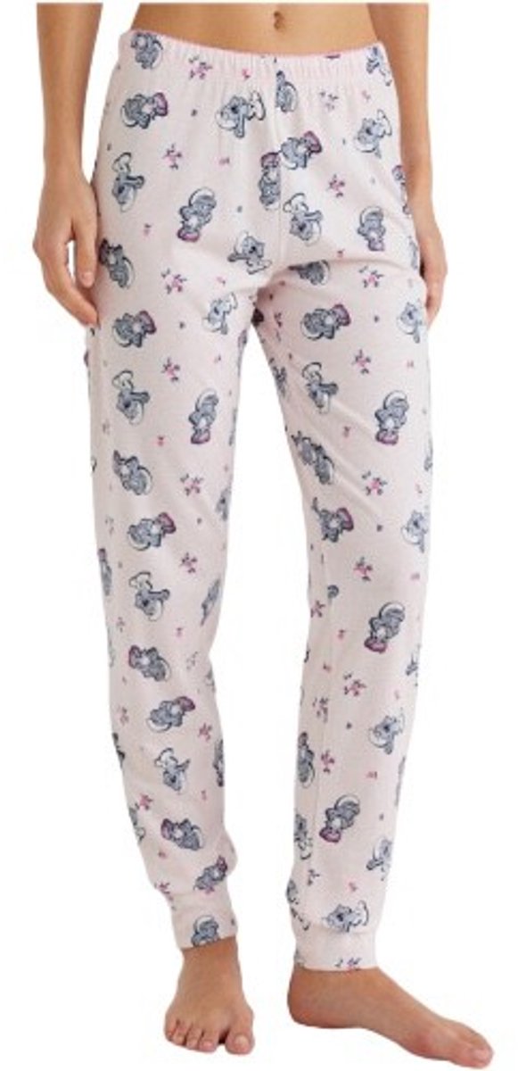 Smurfen Pyamabroek - Dames - Benetton - Maat S
