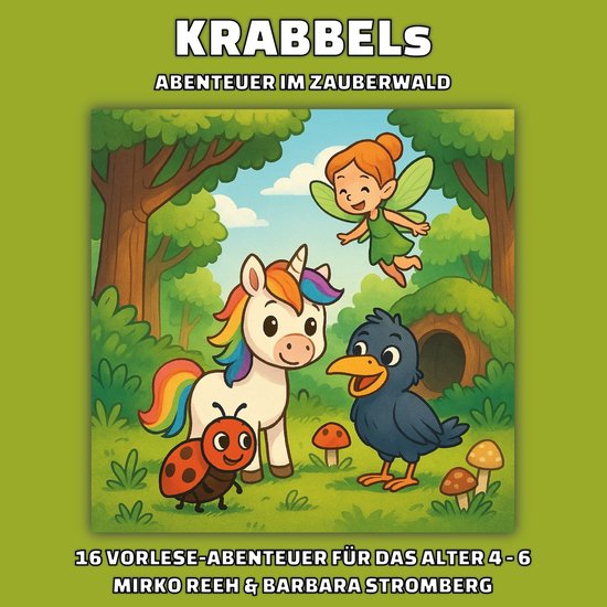 Krabbels Abenteuer 1 - Krabbels Abenteuer im Zauberwald - cover