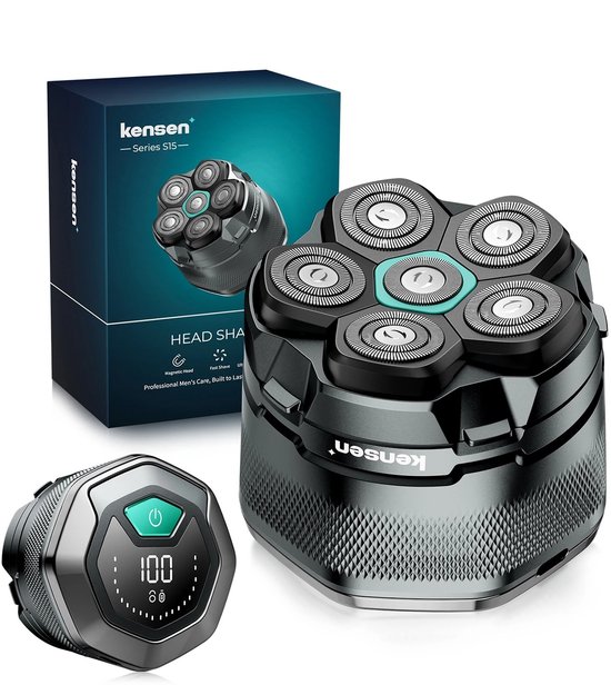 Hoofdscheerapparaat - Hoofd kaal - Scheerapparaat - 6D - Hoofdscheerapparaat - €89,95