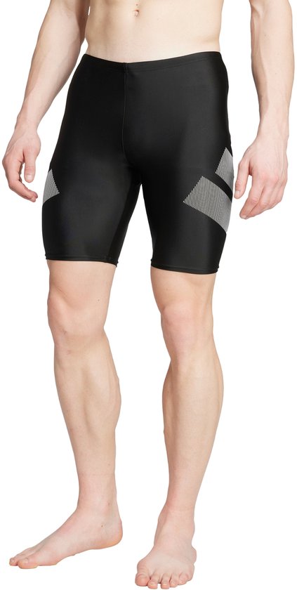 Short de bain long adidas Performance Big Bars - Homme - Zwart- XL