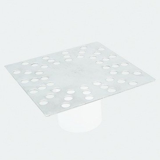 Foto: Douche put deksel dyka 15x15cm rvs rooster rvs