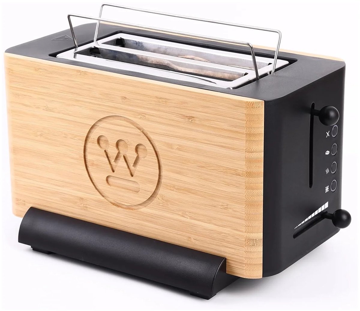 Westinghouse Bamboe Broodrooster - 1400W - Toaster - Keukenmachine - Keukenapparaten - Toaster Grill