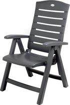 Bol.com Hartman Florion Recliner verstelbare tuinstoel - Royal Grey aanbieding