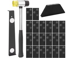 Gereedschap voor Het Leggen van Vloeren - Gereedschapset voor Het Leggen van Laminaatvloeren - Gereedschapset voor Houten Vloeren - Set voor het Kloppen van Vloeren