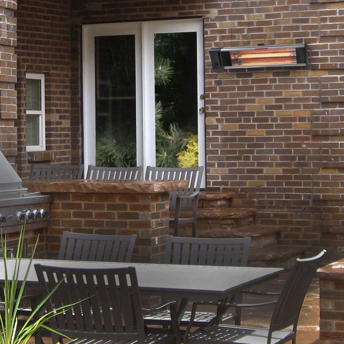 Eurom TH 1800R - Infrared patio heater - 1800 W