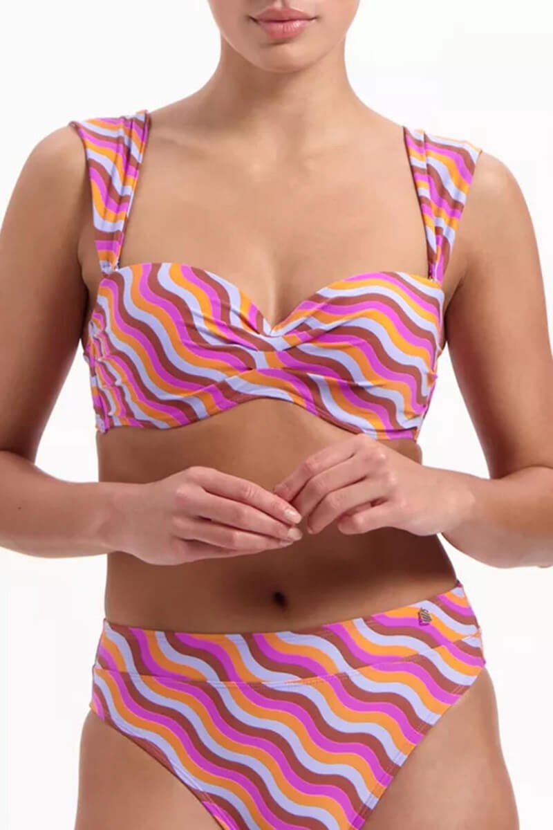 Beachlife Bikinitop - The Wave Bandeau - Maat 70B