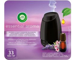 Air Wick Essential Mist - Elektrische Geurverspreider - Starterkit - Rustgevende Lavendel & Amandelbloesem - 20ml