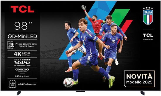 TCL 98Q6C - 98 inch - 4K QD-MiniLED - 2025