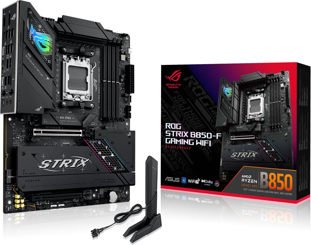 ASUS ROG STRIX B850-F GAMING WIFI moederbord