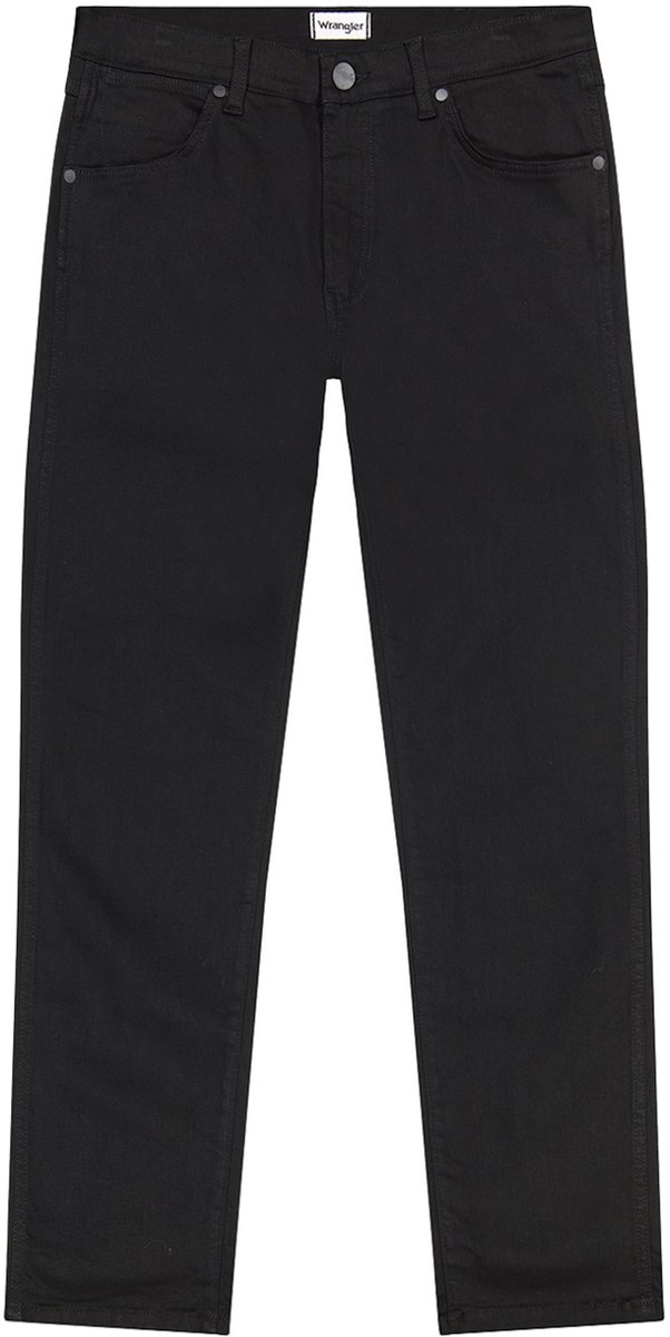 Wrangler Jeans Slim LARSTON lange Hose Zwart