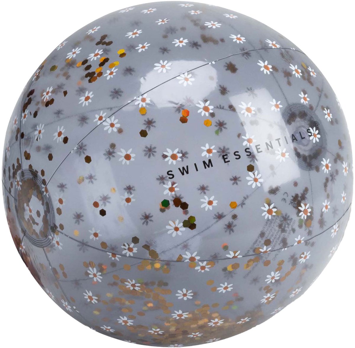 Swim Essentials - Daisy Flowers Strandbal, 51cm