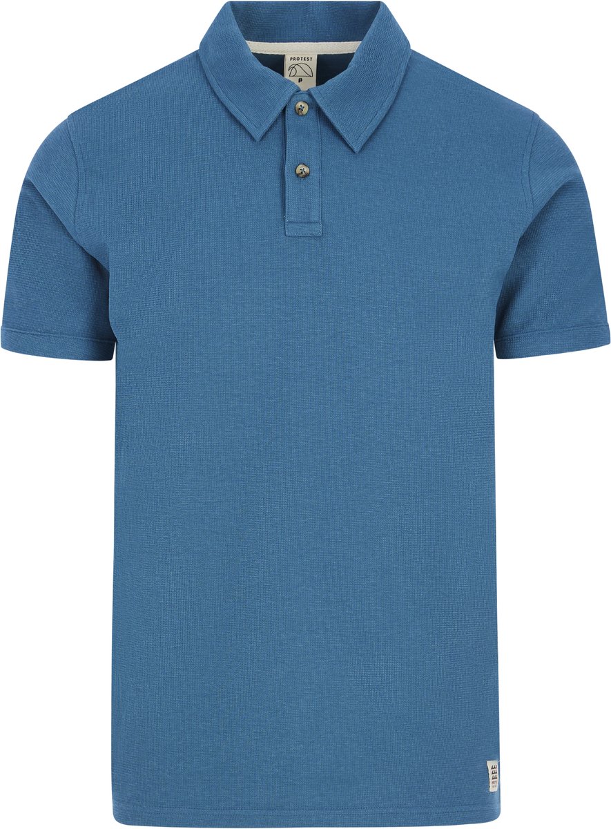 Protest Prtcube – Polo Heren – Korte mouwen Blauw