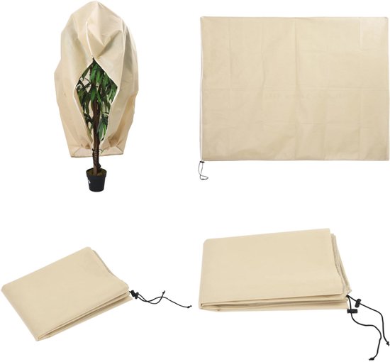 Copertura con Cerniera per Piante 70 g/m² 3,93x3,5 mcod mxl 107680