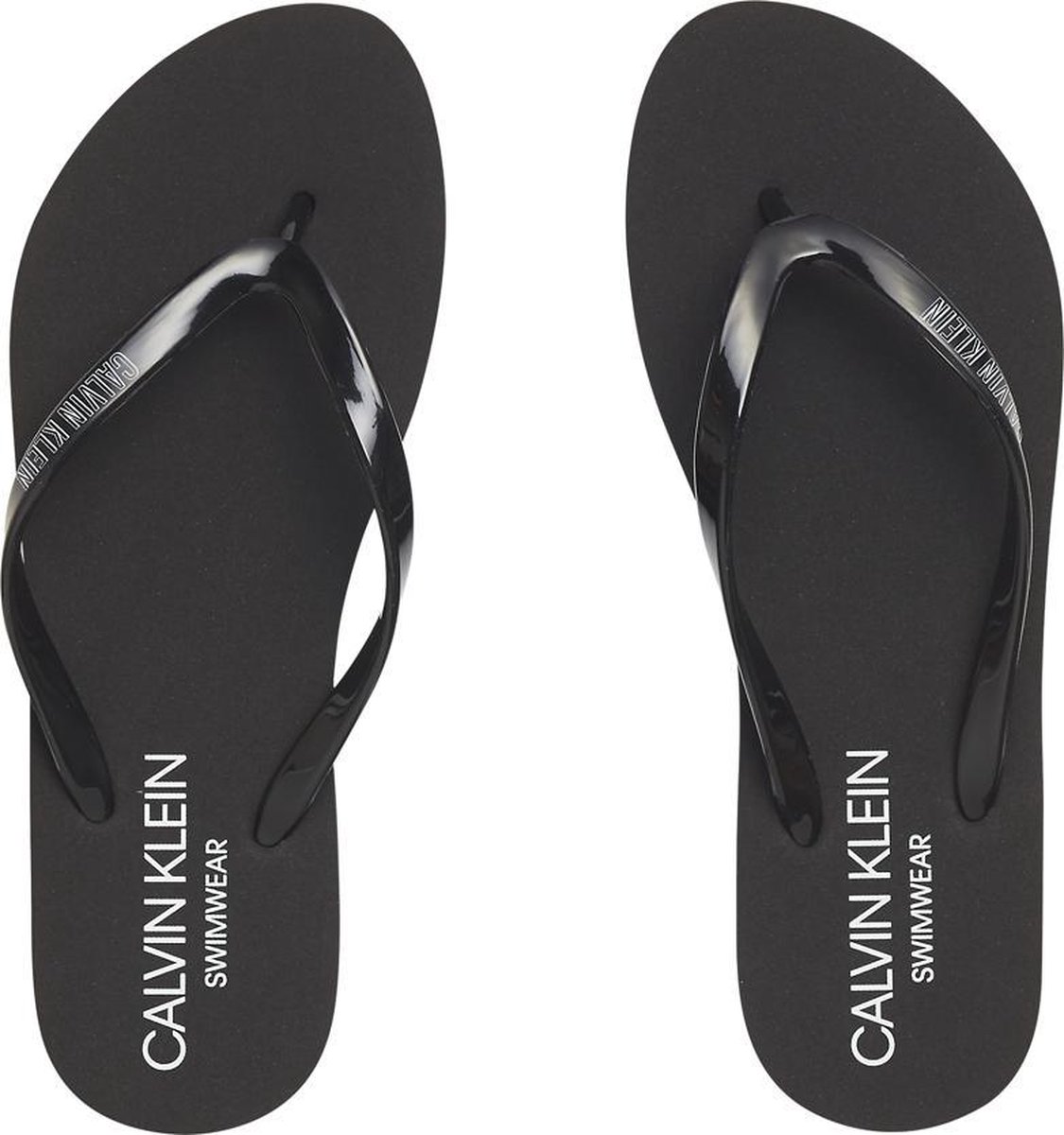 Calvin Klein - Dames - Sandal Slippers - Zwart - 35-36 | bol.com