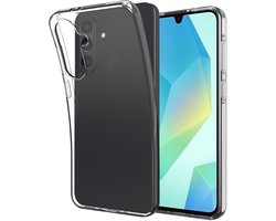 Just in Case hoesje geschikt voor Samsung Galaxy A36 / A56 Hoesje Siliconen - Flexibele 100% GRS Case - Transparant