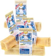 Yak Kaas Hond - De ideale Hondensnack voor Honden - Vermindert Tandplak - Lang Kauwplezier - Stinkt Niet - Animalking Staaf - Bot - Melk Kauwbot - Kauwsnack Vegan - Hypoalergeen - Maat L 100 Gram - Gemaakt in België