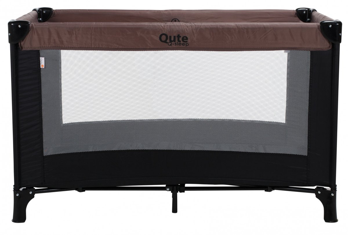 Qute Campingbed Q-sleep Bruin/Zwart