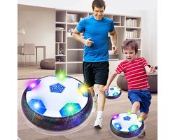 foto van Mini Zwevende Hover Voetbal met LED Verlichting - Werkt op Batterijen