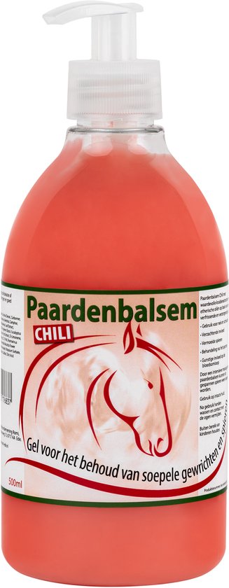 Blije Voeten Paardenbalsem Chili - Extra Sterk - Spieren en Gewrichten - Verwarmend - Voor Mens - Spierpijn - Keuzingen - Spit - Rugpijn - Nekpijn - Schouderpijn - Overbelaste spieren - Vermoeide benen - Pferdebalsam -