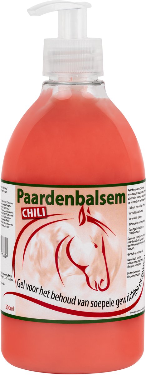 Blije Voeten Paardenbalsem Chili - Extra Sterk - Spieren en Gewrichten - Verwarmend - Voor Mens - Spierpijn - Keuzingen - Spit - Rugpijn - Nekpijn - Schouderpijn - Overbelaste spieren - Vermoeide benen - Pferdebalsam -