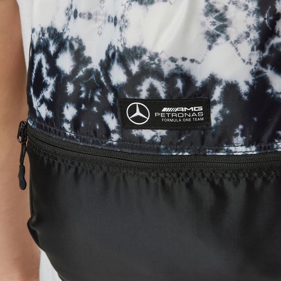 Mercedes AMG F1 - Gymtas - Tie Dye Gym Bag - Rugzak - Zwart van Merkloos — afbeelding 2
