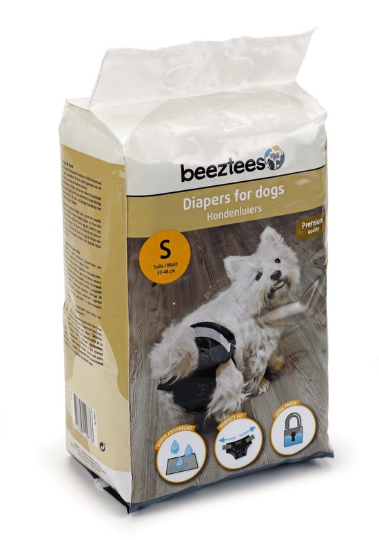 Beeztees - Hondenluier - Zwart - XS - 22ST