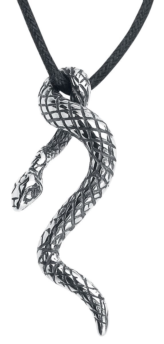 etNox Snake Hanger zilverkleurig Roestvrij staal -