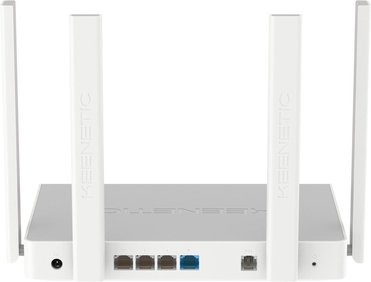 KEENETIC - Hopper DSL - (KN-3610) - ADSL2+/VDSL - Modem/Router, - 4 1Gbps poorten - Wi-Fi AX1800n - Mesh - IntelliQoS 2.0 - VPN – foto 3