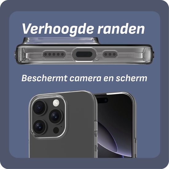 Coque Cazy Soft GRS adaptée à iPhone 16 Pro - Transparente