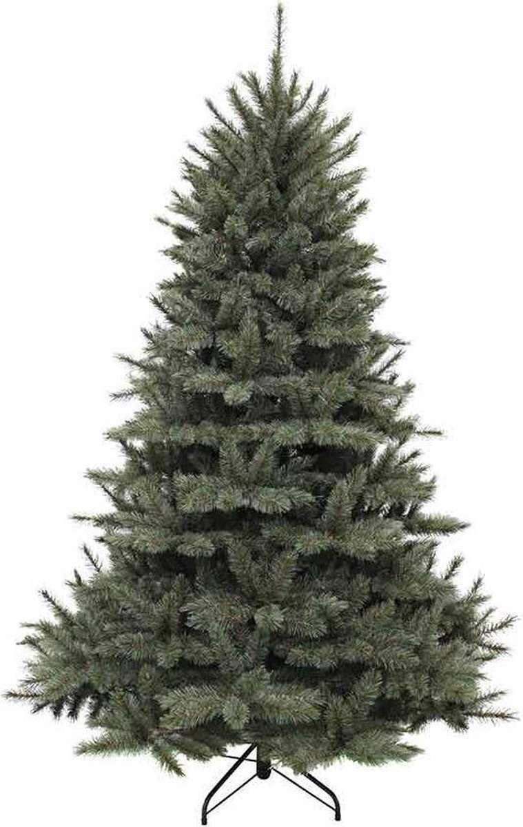 Triumph Tree kunstkerstboom forest frosted - 155x119 newgrowth blue