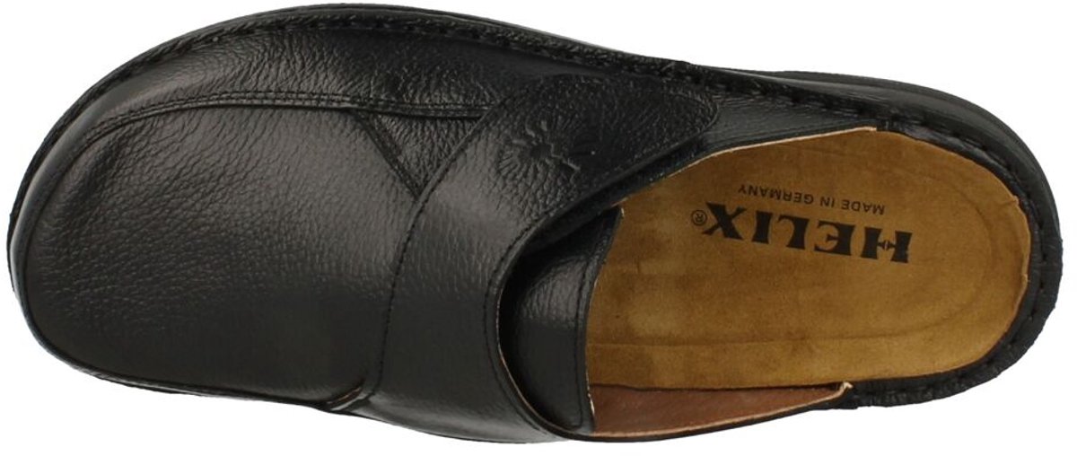 Helix Heren Pantoffel | Zwart | Maat: 44