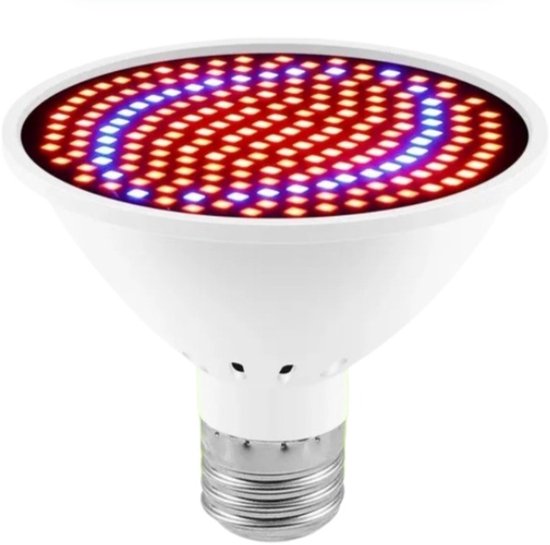 2 Stuks E27 200 LED Plant Grow Light Full Spectrum Indoor Hydrocultuur ...