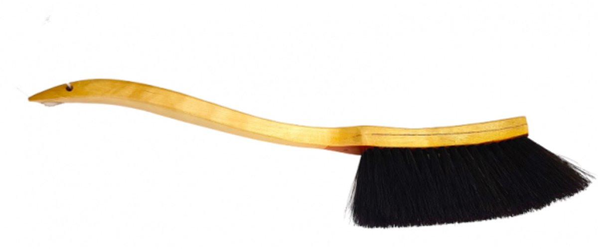 STARMANN - Handstoffer - Bezem - paardenhaar - hout handveger