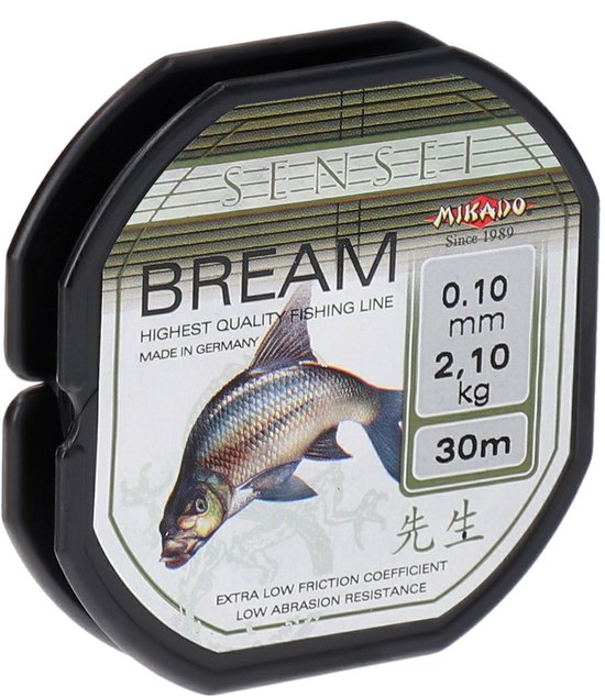 Mikado Brasem Vislijn 0.16mm 30m - Nylon Visdraad 4.2kg - Witvis & Brasem van Mikado — afbeelding 3
