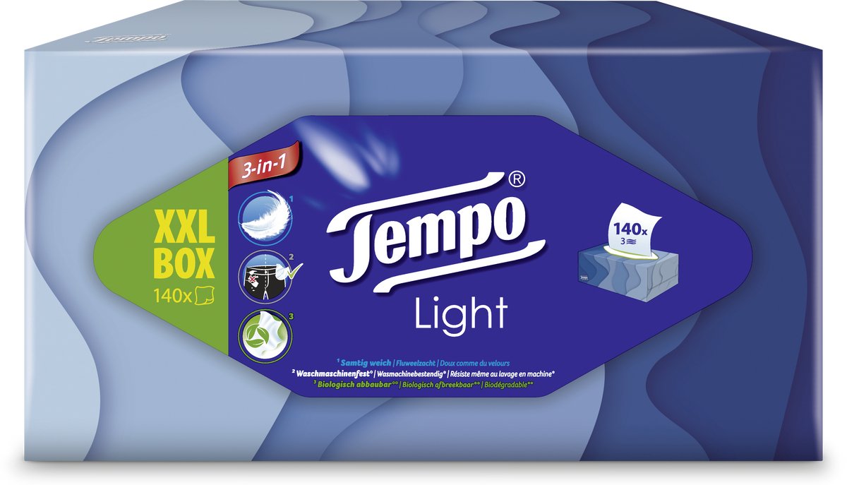 TEMPO XXL Light box 3-lgs 8x140