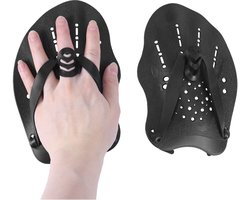 1 paar Power Swim Paddle voor kinderen - zwempeddels - Handpeddels - Gebruikt als zwemtraining suitrusting - Zwemvliezen voor krachttraining - Met verstelbare banden - Geschikt voor beginners en professionals - Verbetert de snelheid en zwemstijl