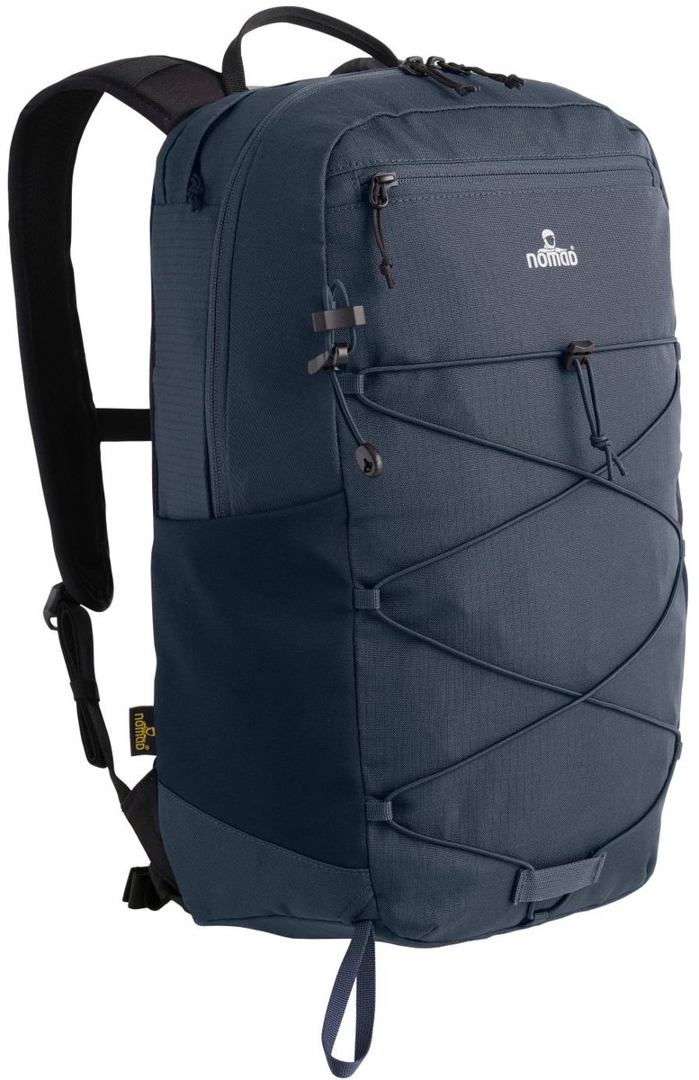 NOMAD® Montagon 22 Rugzak | 22 L Dagrugzak | Dark Navy | Waterzak Compatibel | 15,6" Laptopvak | Lichtgewicht | Gewatteerde rug | 100% Gerecycled Polyester