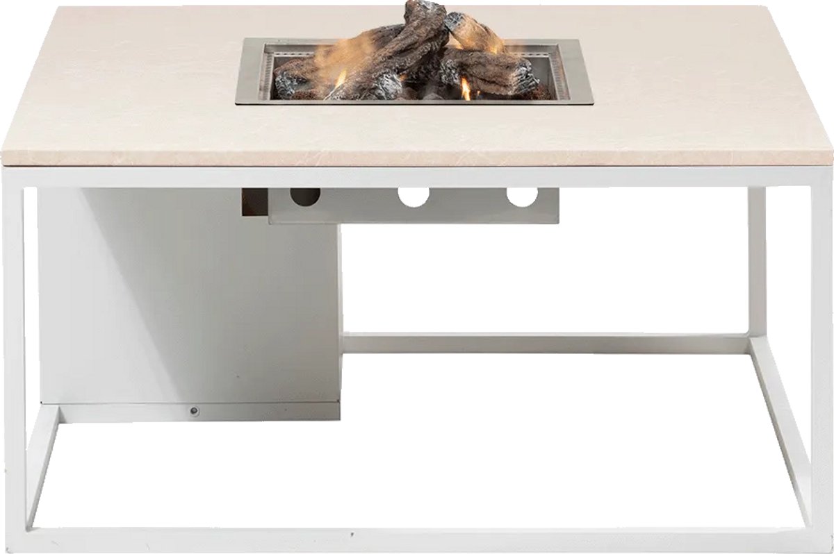 Cosi Cosiloft 100 - Fire Table - White with Stone Look