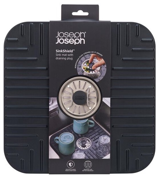 Joseph Joseph SinkShield™ Gootsteenbeschermer - Grijs - Small