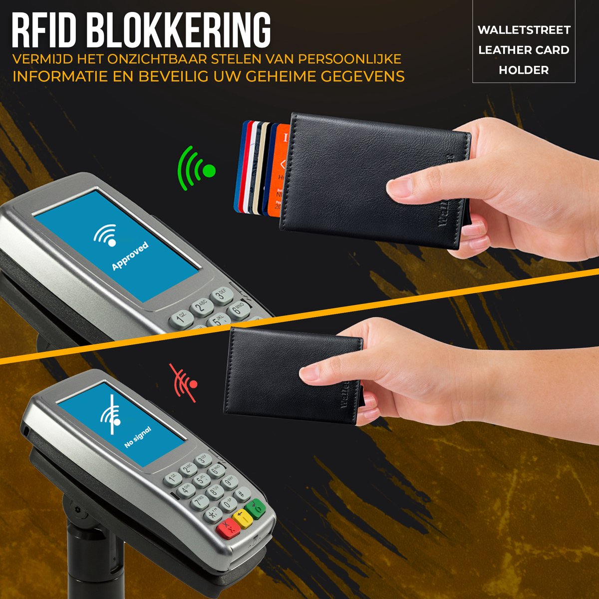 Walletstreet™ Leren Pasjeshouder met Rits – RFID Anti-Skim Portemonnee Heren & Dames – Uitschuifbare Cardholder – 12 Pasjes + Briefgeld – Compacte Luxe Creditcardhouder – Magneetsluiting – Cadeau voor Mannen en Vrouwen – Zwart — cadeau in Mode & Accessoires - foto 5