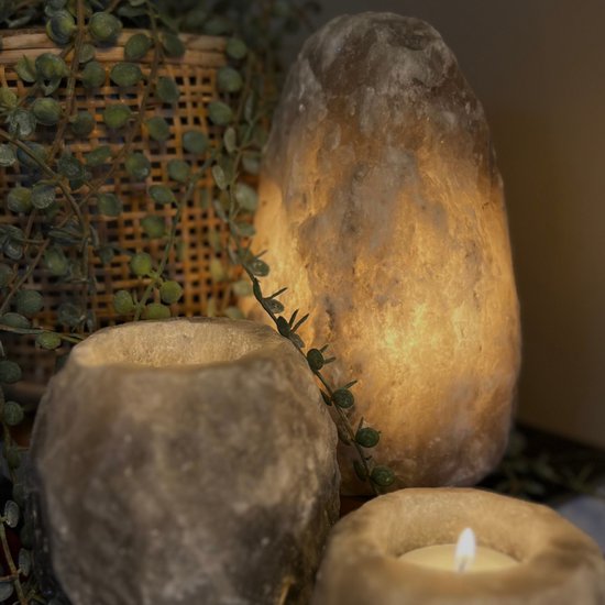 Himalaya Zoutlamp - 4-5KG, Holistic-Life - Met Liefke