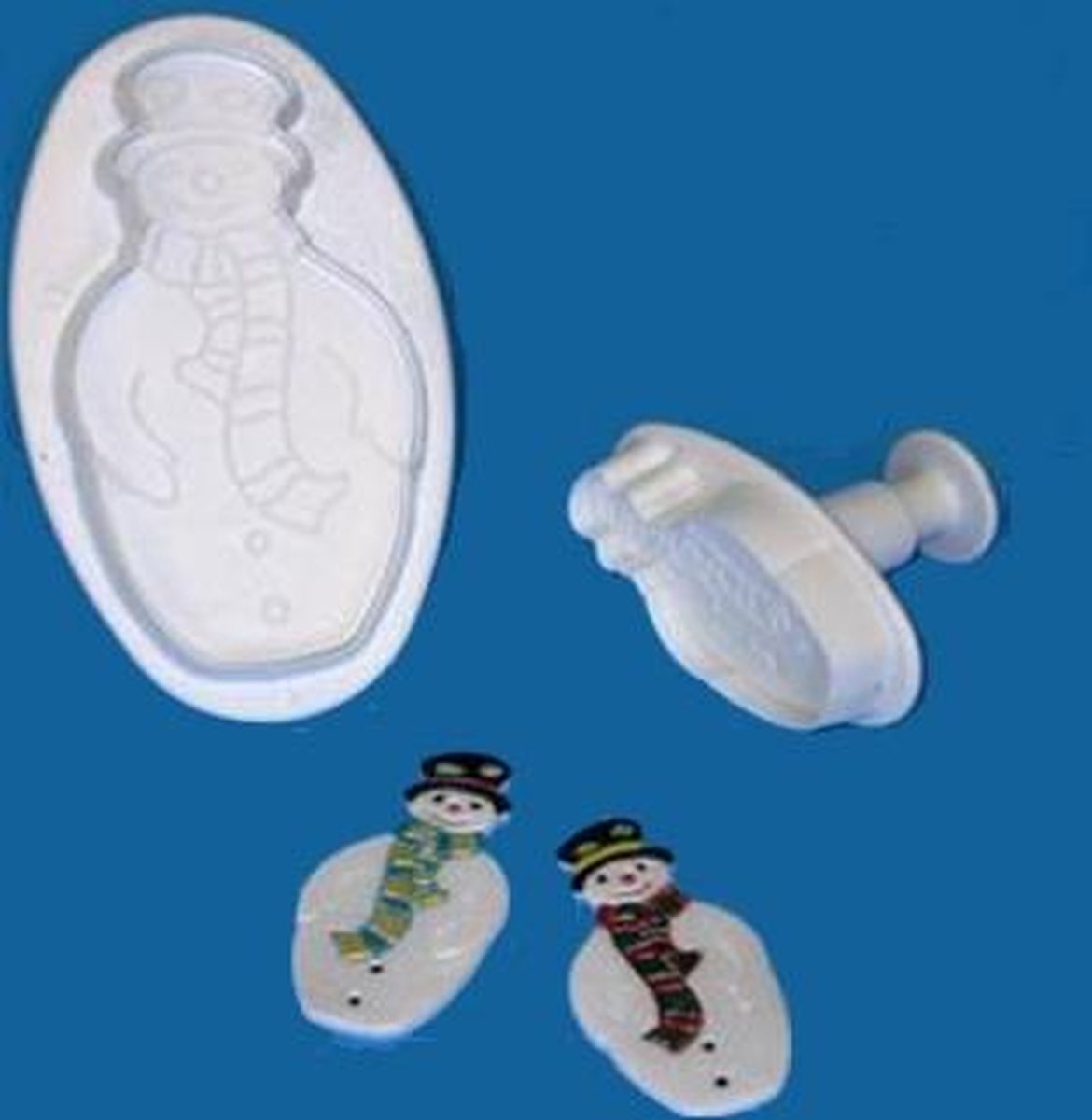Plunger cutter - sneeuwpop - small - PME Arts&Crafts
