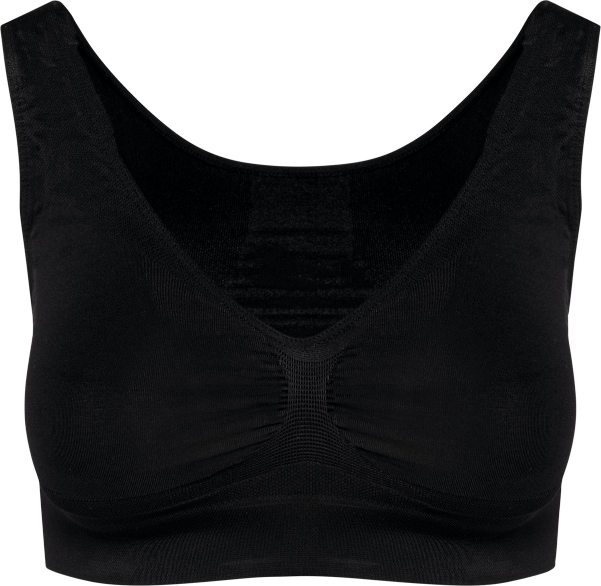 Kariban Ecologische en naadloze push-up bh K809 - Black