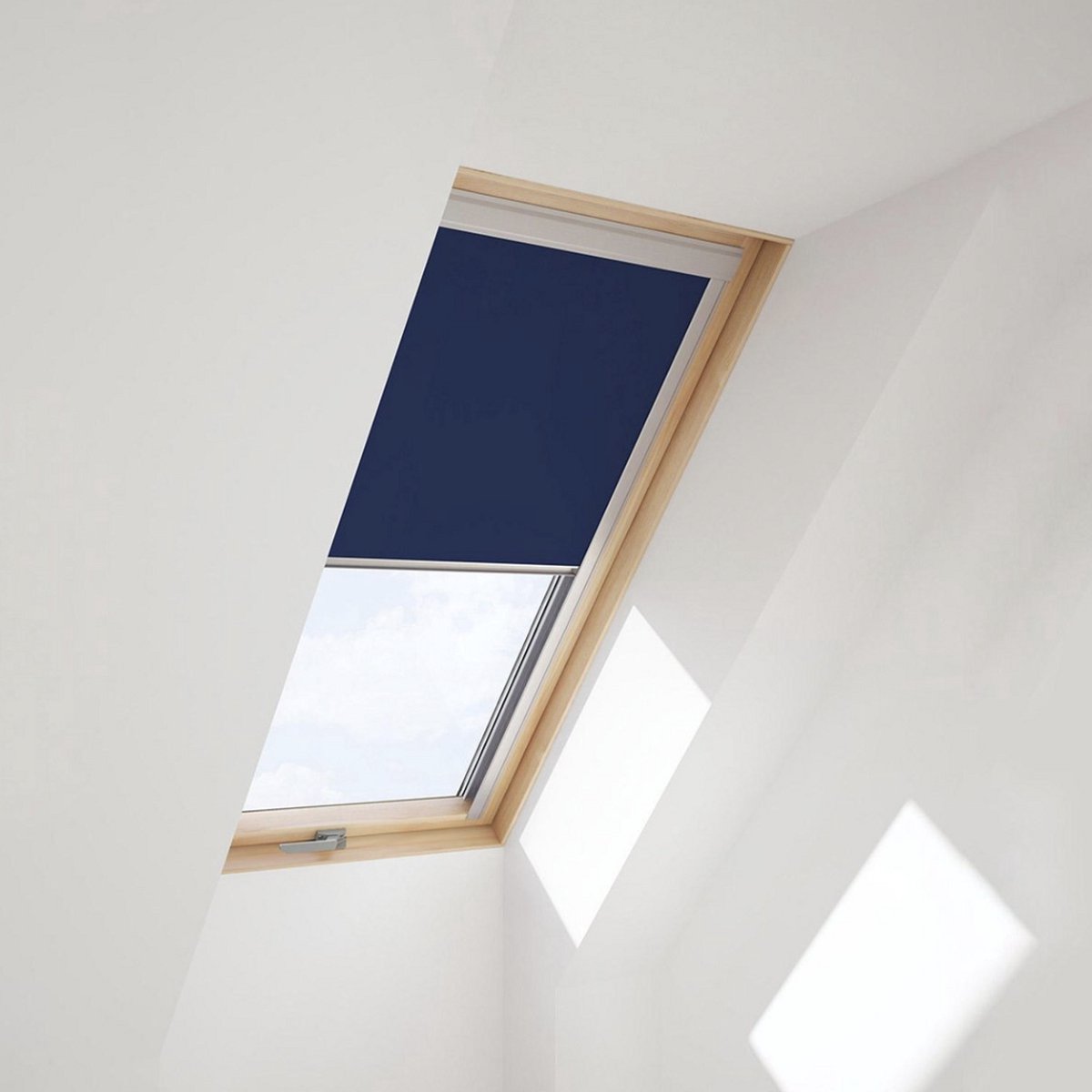 Contrio Verduisterend Rolgordijn voor VELUX Dakramen, GGL P08 408, *Donkerblauw*