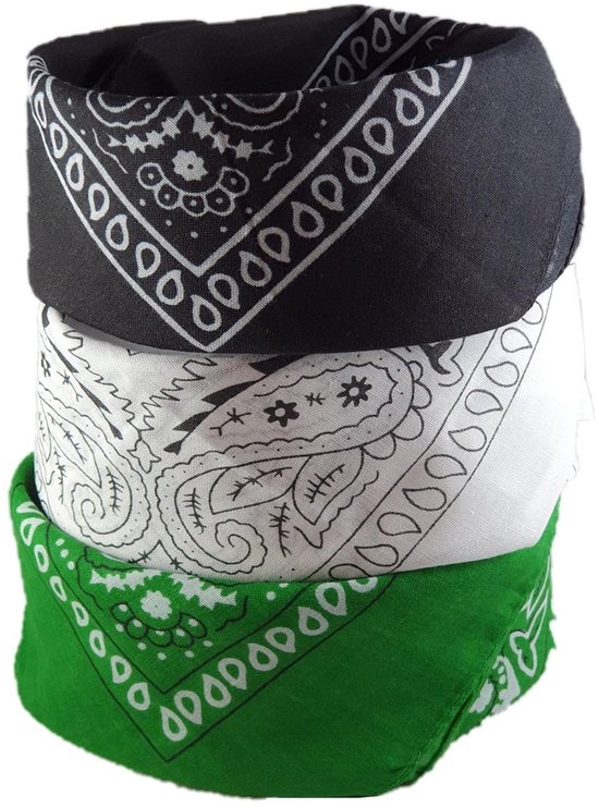 ZENO rode bandana - 100% katoen en natuurlijke vezels - polyestervrije rode sjaal - premium kwaliteit - zacht, duurzaam en machinewasbaar - herenbandana - unisex en kinderen