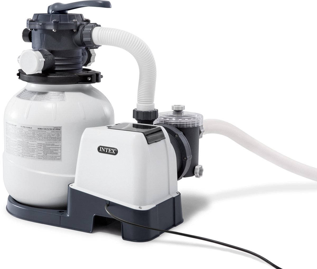 Intex zandfilterpomp 6 m3/uur 26646GS - Zandfilter
