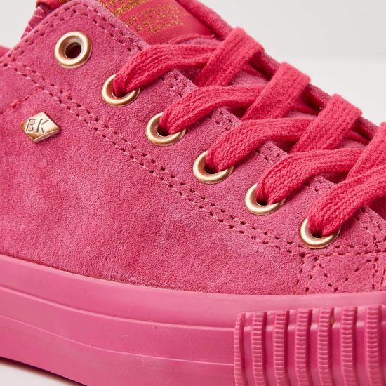 British Knights MASTER LO Dames sneakers laag - Fuchsia - maat 39 | bol.com
