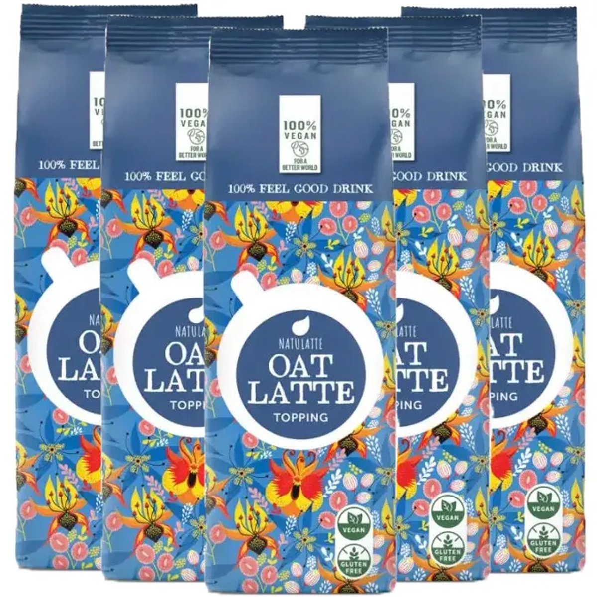 Natulatte Oat Latte Topping - 6 x 750 gram